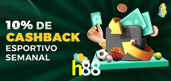 10% de bônus de cashback na h88